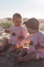 Coral  Oversized Tee