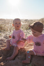 Coral  Oversized Tee
