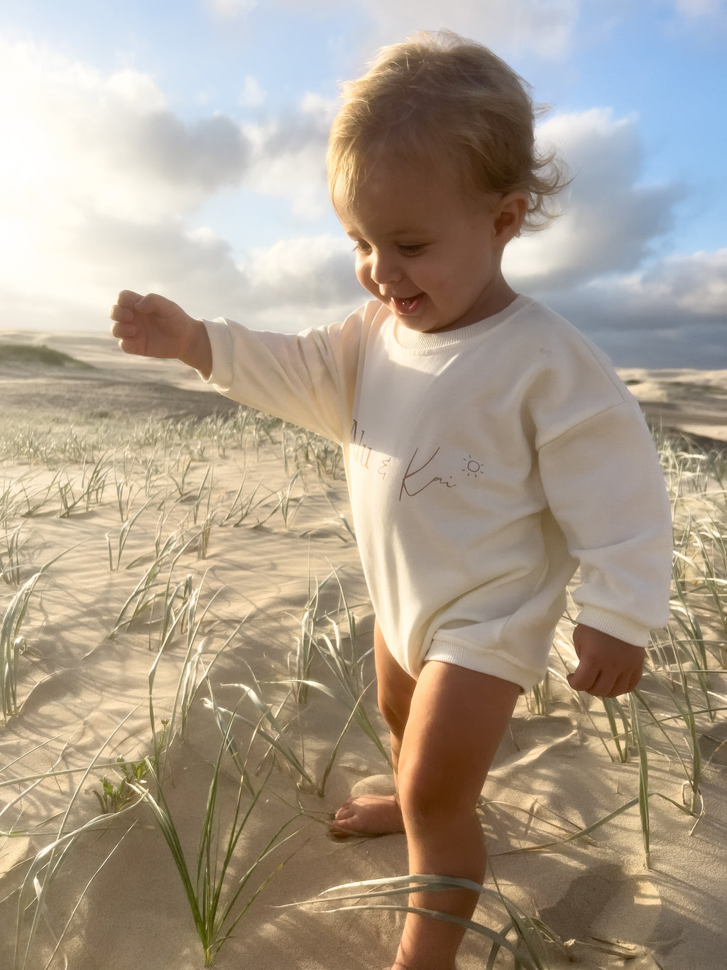 Nalu & Kai Bubble Romper